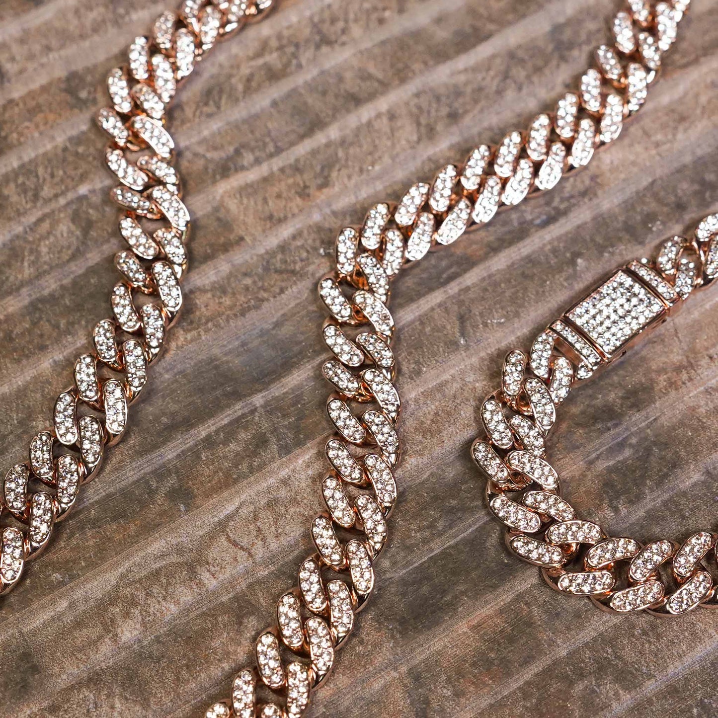 Iced Out Miami Cuban Chain - 13mm