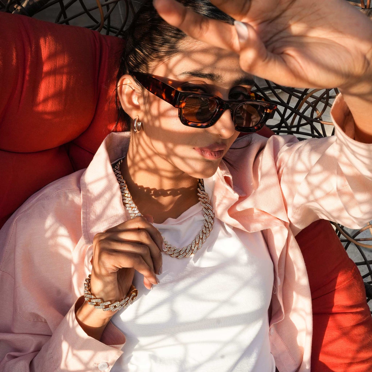 Iced Out Prong Cuban Chain & Bracelet - 13mm