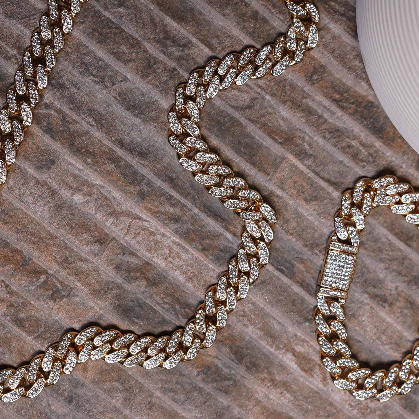 Iced Miami Cuban Link Chain & Bracelet - 13mm