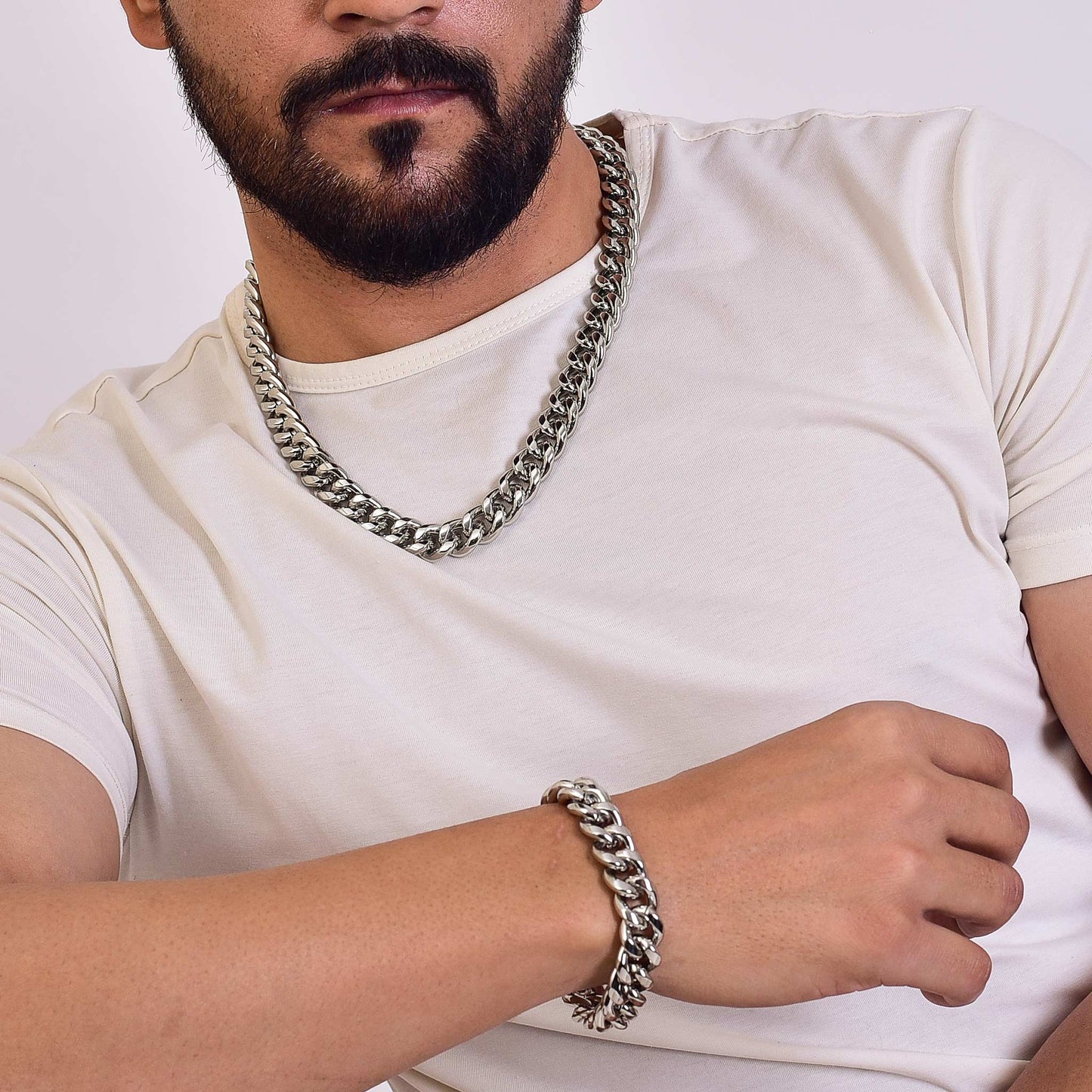 Miami Cuban Link Chain & Bracelet - 14mm