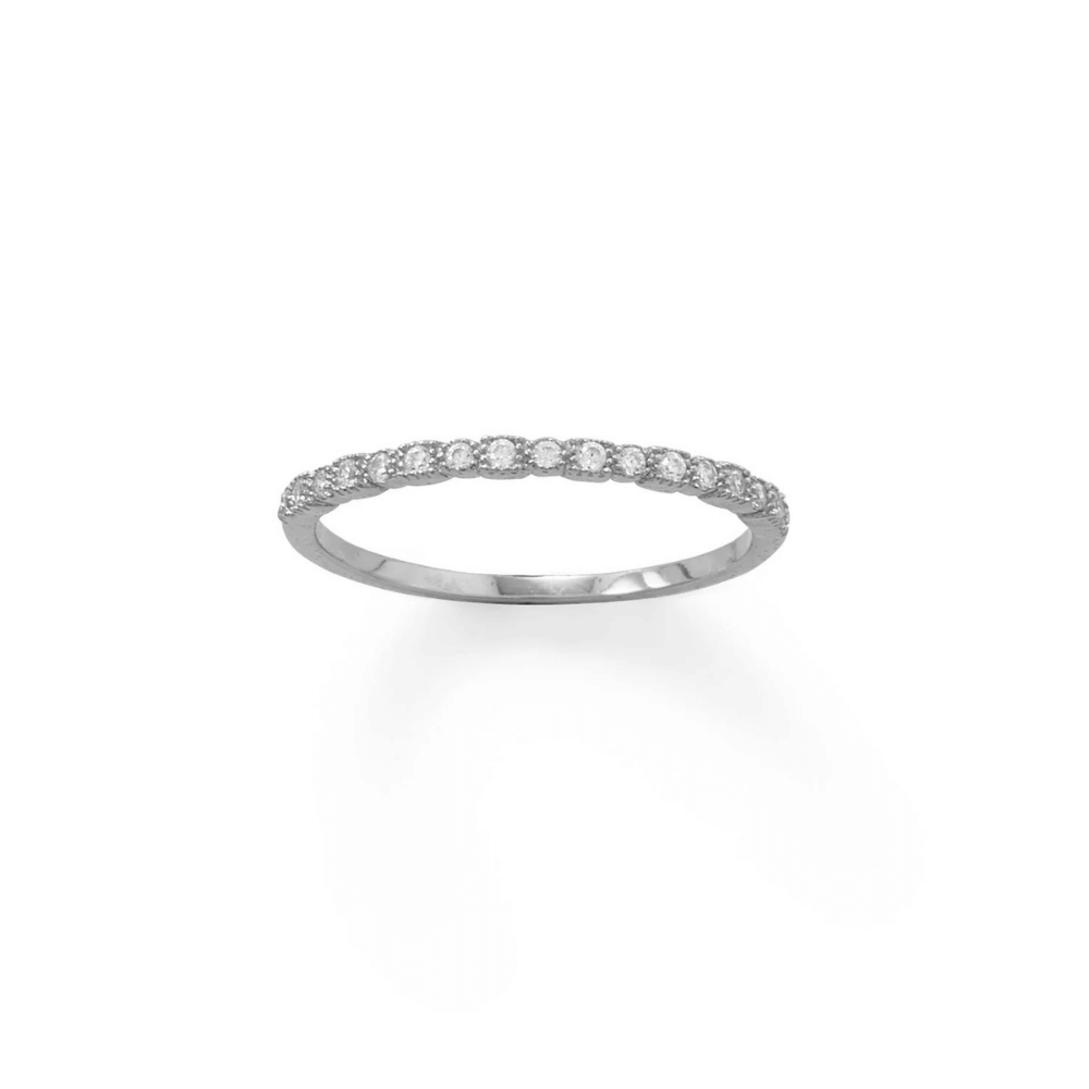 Thin CZ Ring