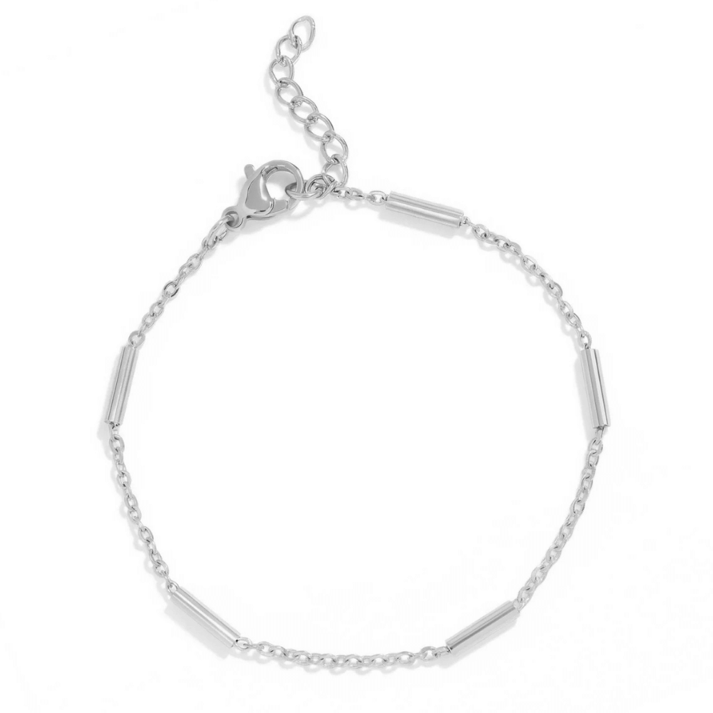 6.5"+1" Stainless Steel Satellite Bracelet