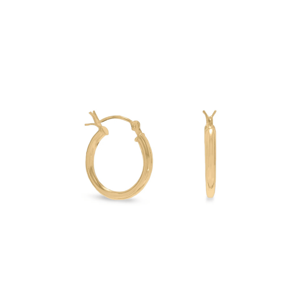2mm Hoop Earrings