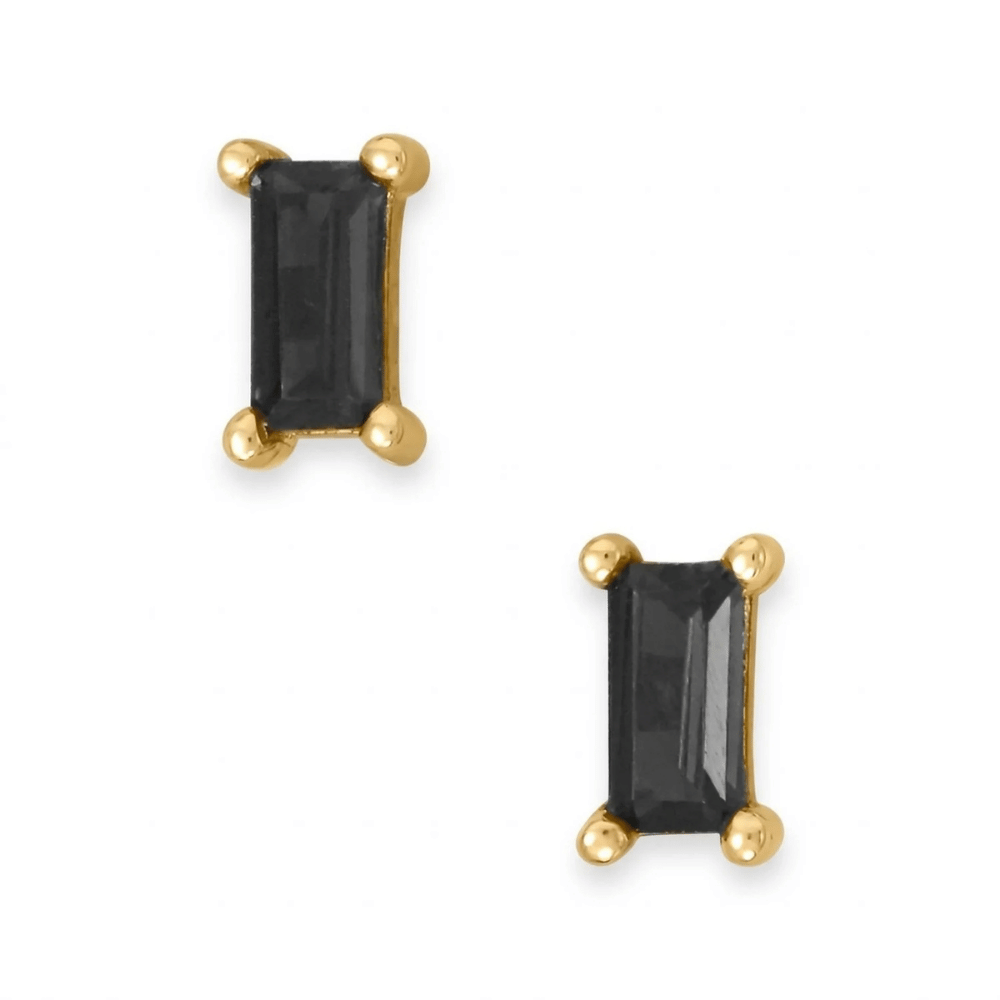 Baguette CZ Earrings