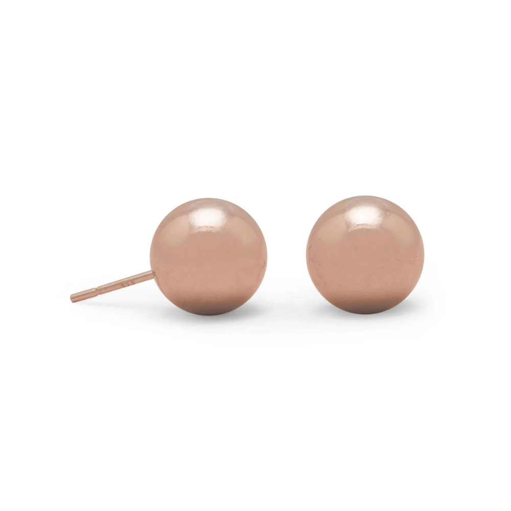 10mm Ball Stud Earrings