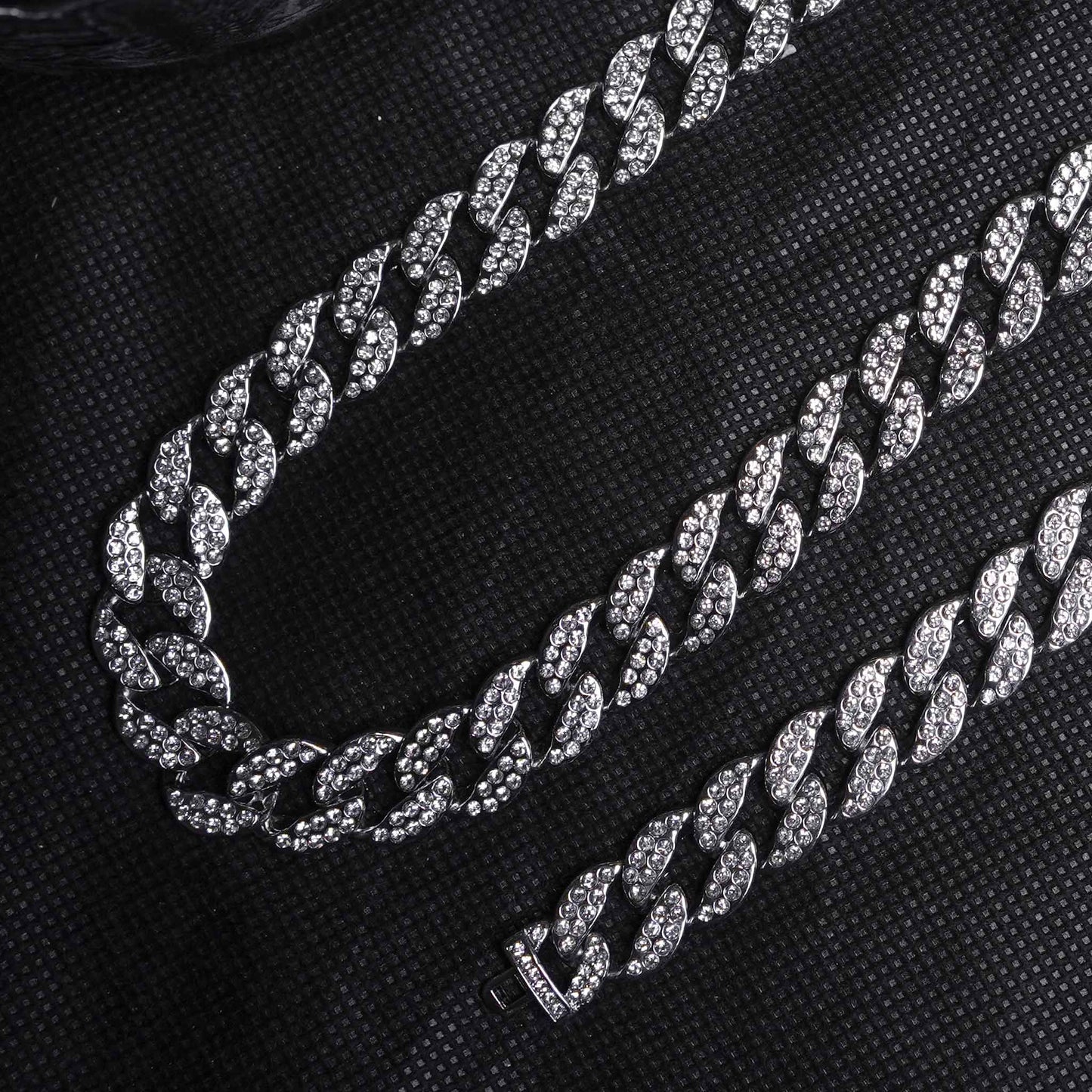 Diamond-Cut Cuban Link Chain - 15mm
