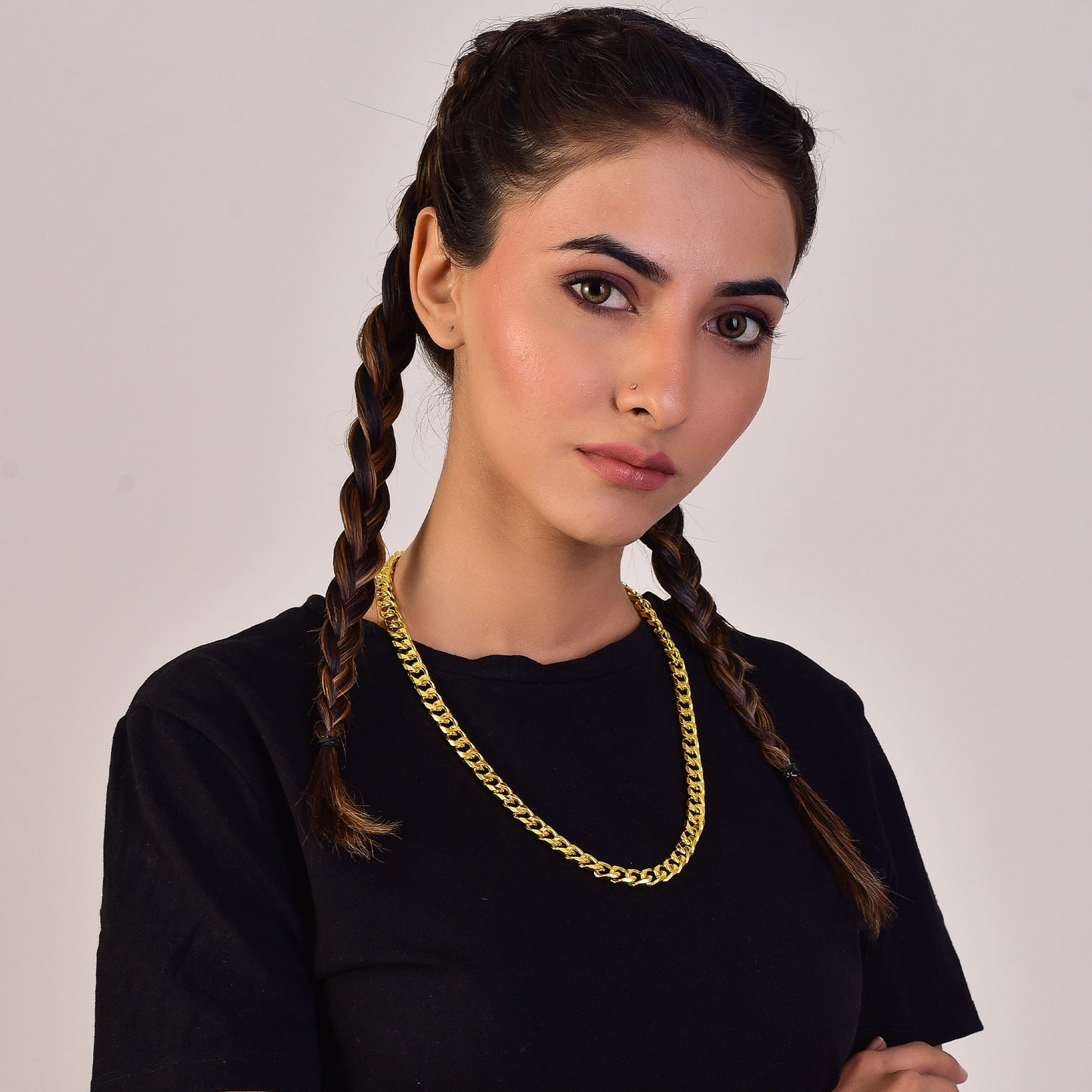 Stainless Steel Diamond-Cut Chain - 9mm