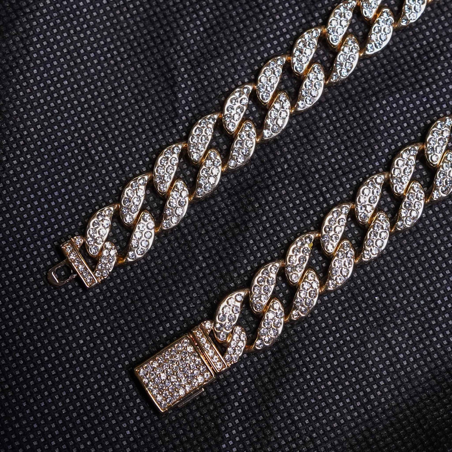 Diamond-Cut Cuban Chain - 15mm