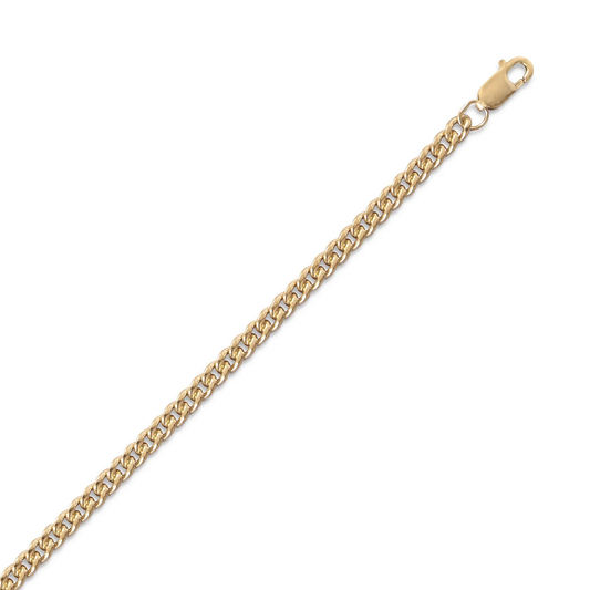 14/20 Gold Filled Curb Chain Necklace - 2.9mm