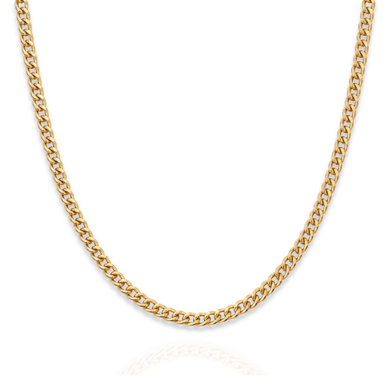 14/20 Gold Filled Curb Chain Necklace - 2.9mm