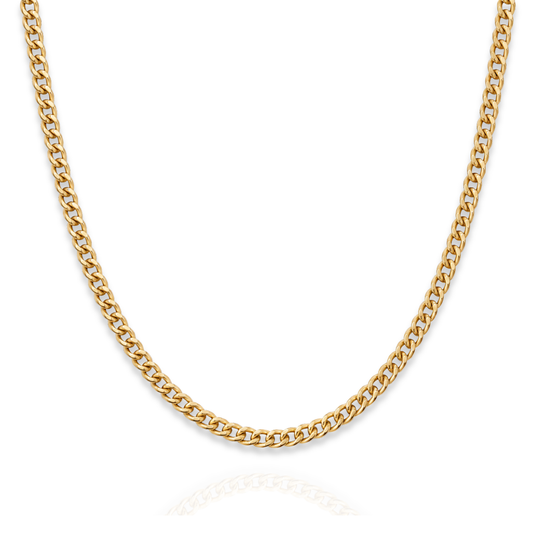 14/20 Gold Filled Curb Chain Necklace - 2.9mm