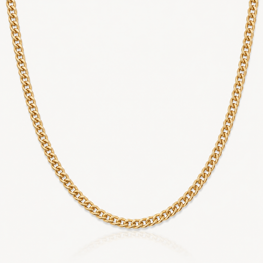 14/20 Gold Filled Curb Chain Necklace - 2.9mm