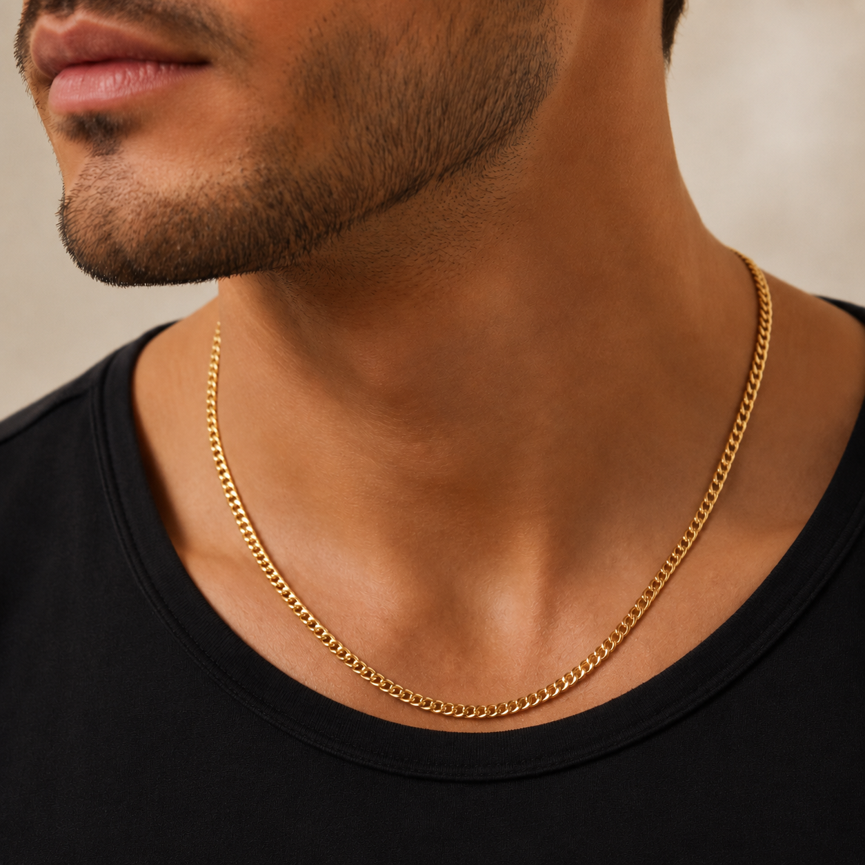 14/20 Gold Filled Curb Chain Necklace - 2.9mm
