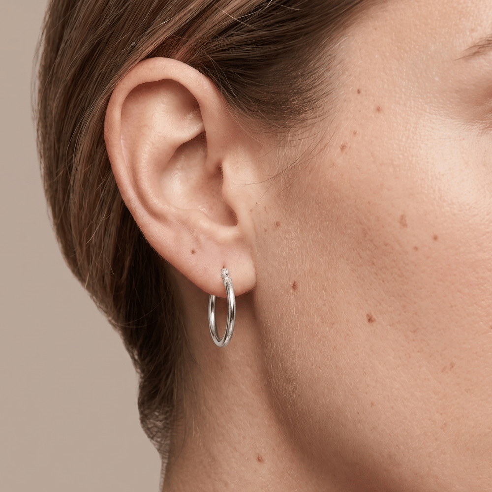 2mm Click Hoop Earrings
