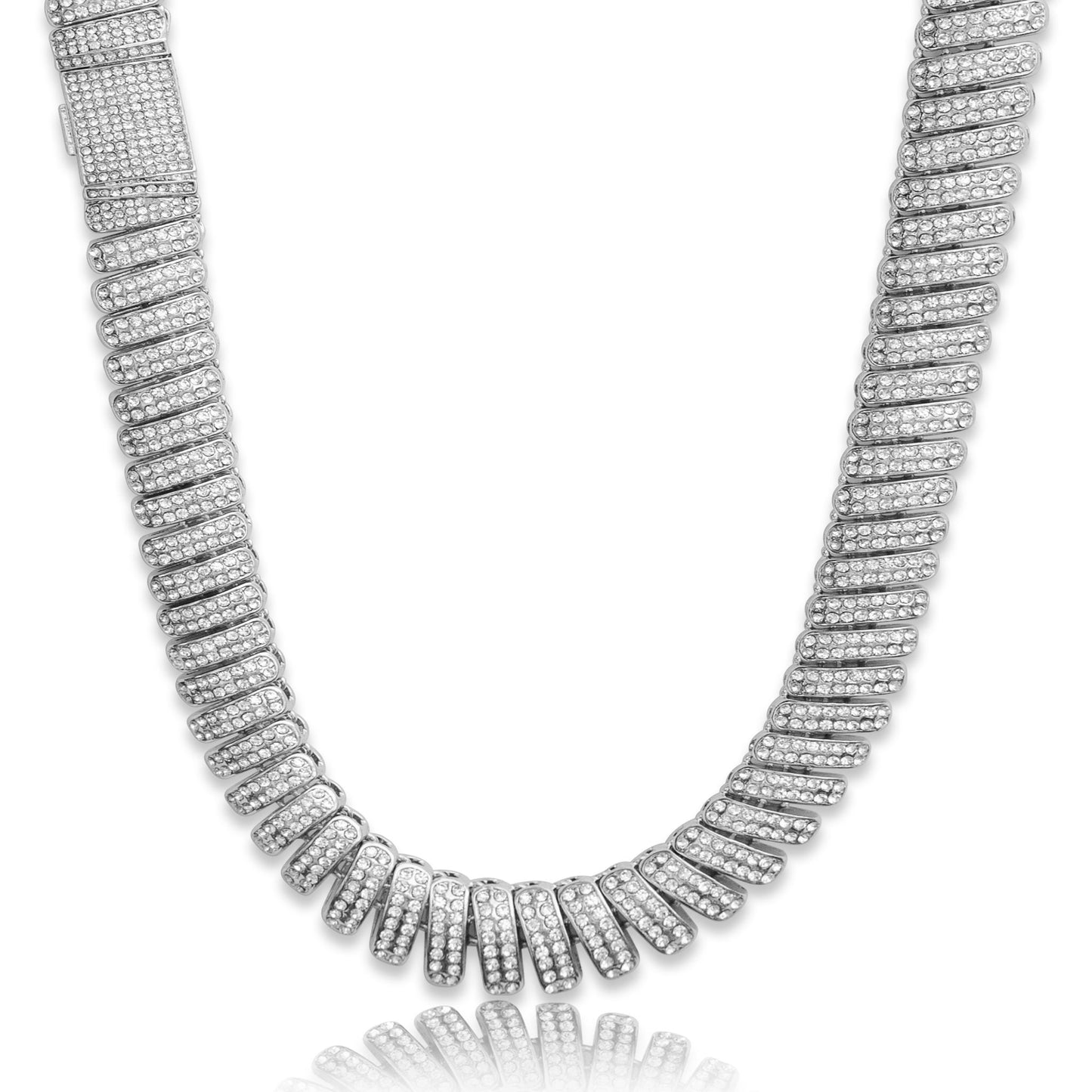 Iced Out Baguette Chain - 16mm