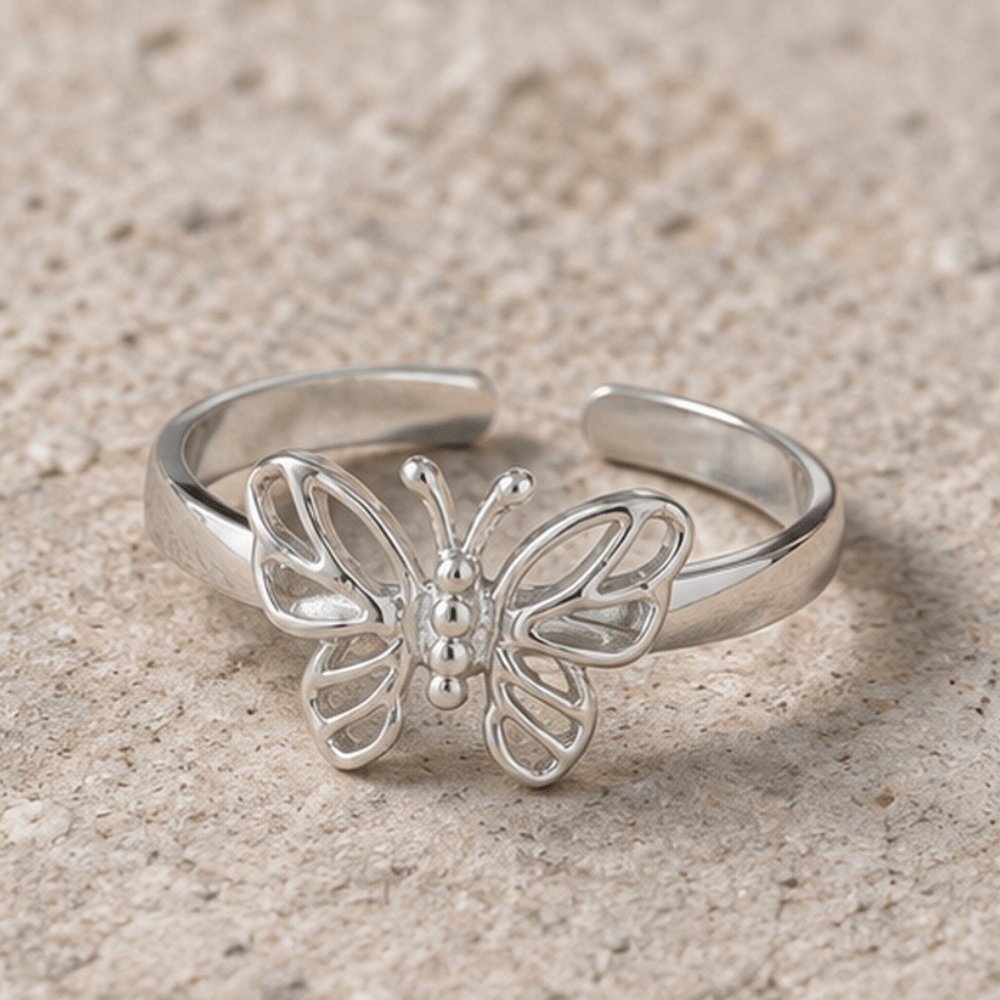 Cutout Design Toe Ring