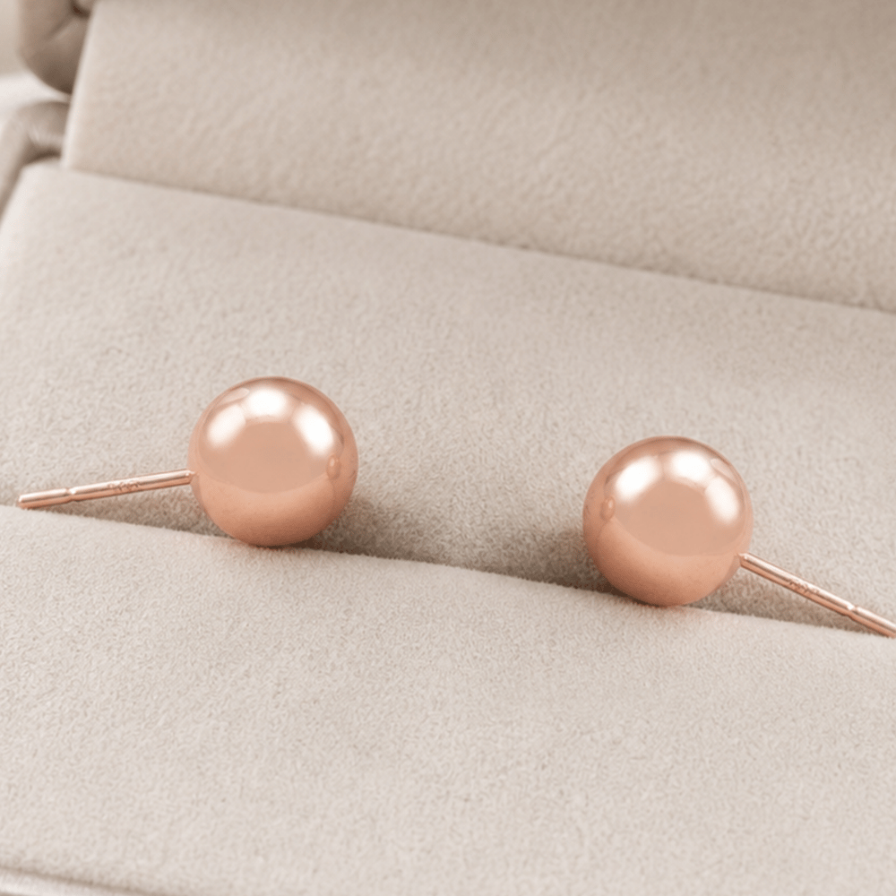 10mm Ball Stud Earrings
