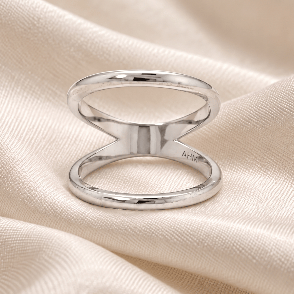 Double Band Knuckle Ring