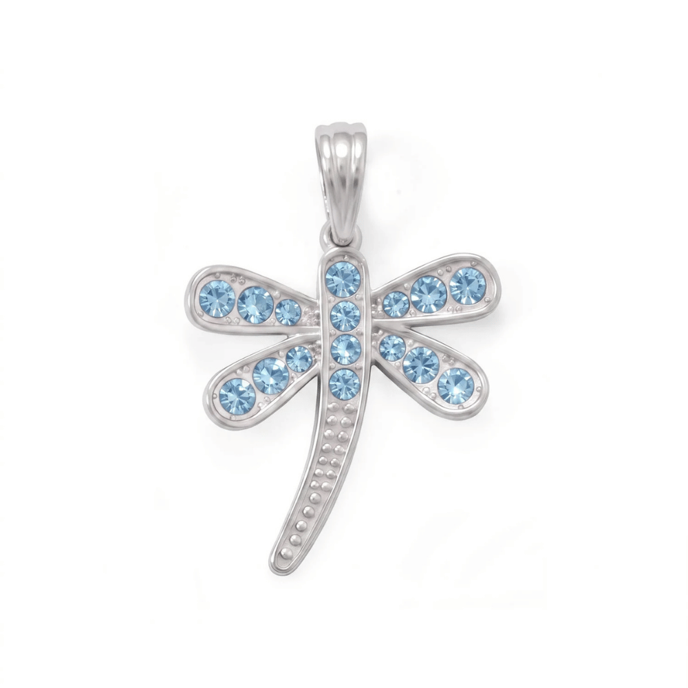 Swarovski Crystal Dragonfly Pendant