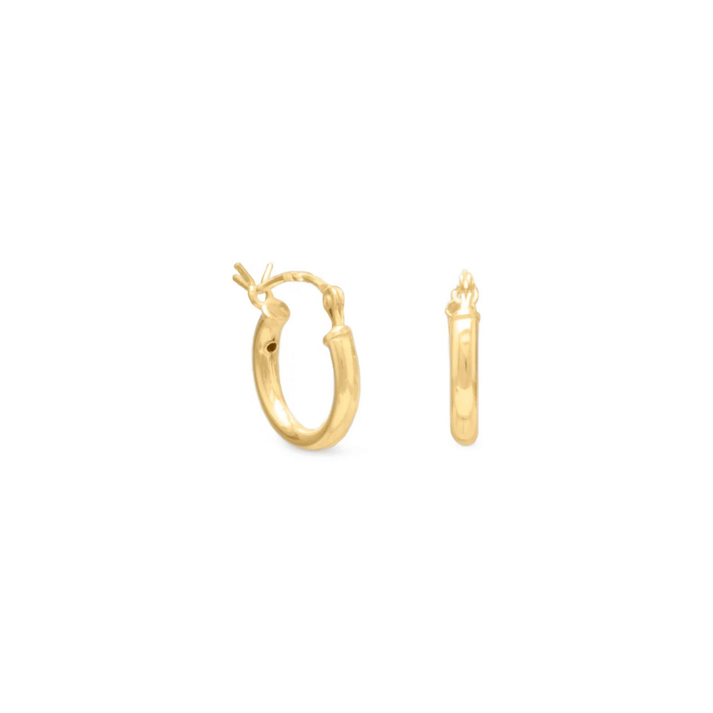 2mm Hoop Earrings