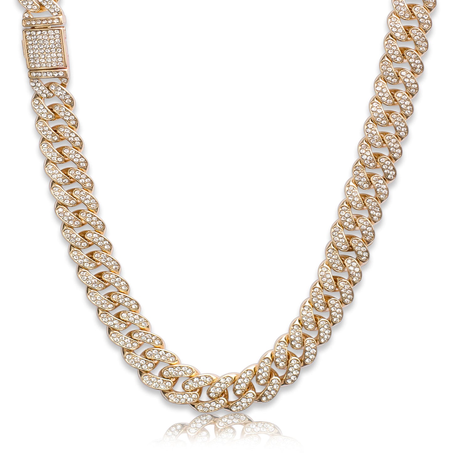 Iced Miami Cuban Link Chain - 13mm