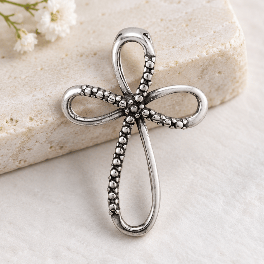 Oxidized Looped Cross Slide