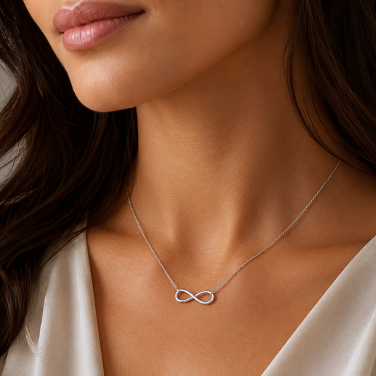 16"+1"+1" "Infinite Love" Infinity Necklace
