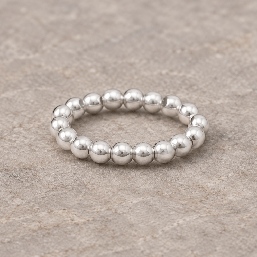 Bead Stretch Toe Ring