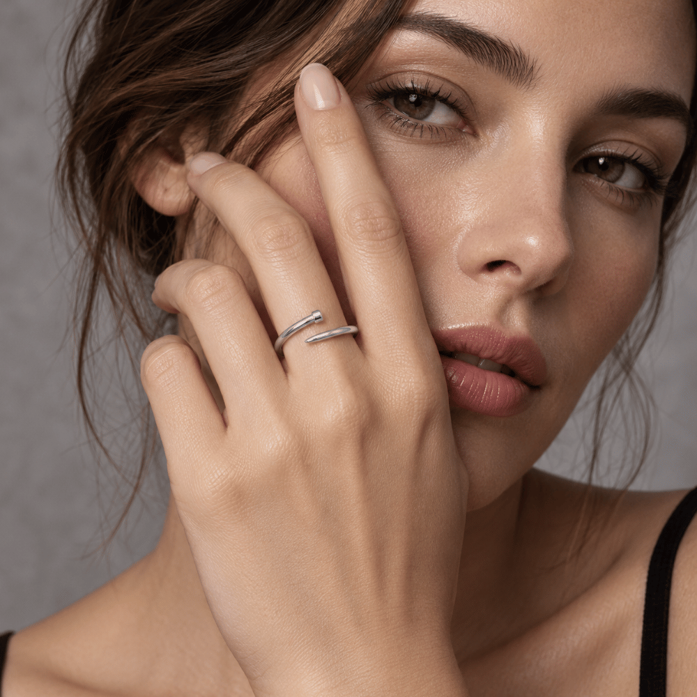 Adjustable Wrap Nail Ring