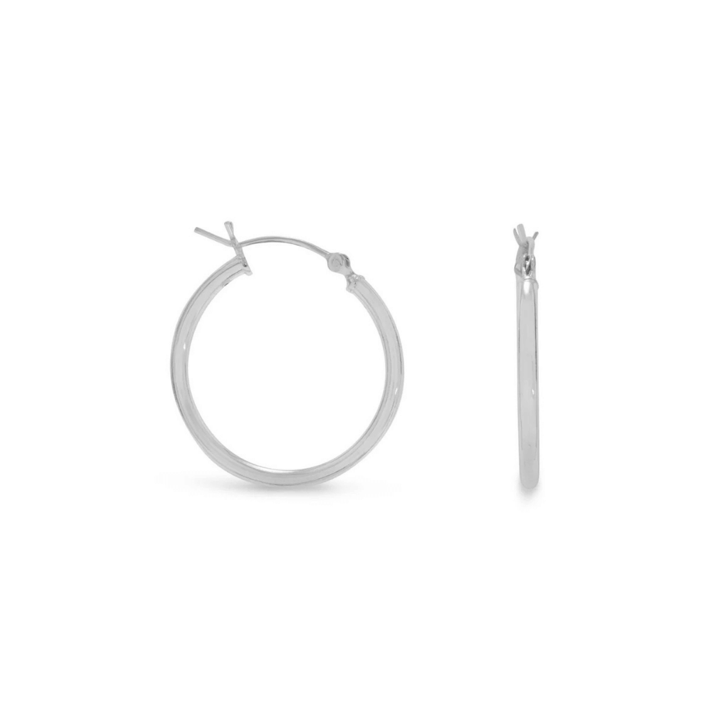 2mm Click Hoop Earrings
