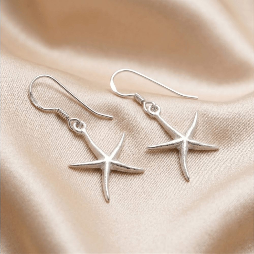 Starfish French Wire Earrings