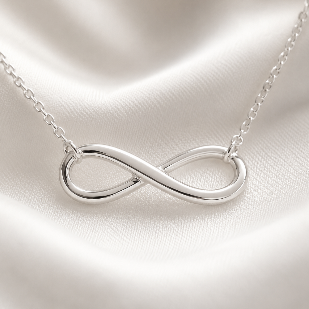16"+1"+1" "Infinite Love" Infinity Necklace