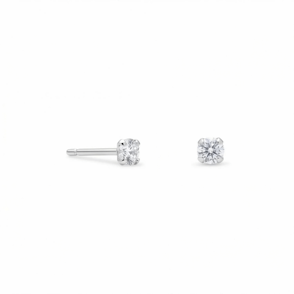 Cubic Zirconia Stud Earrings