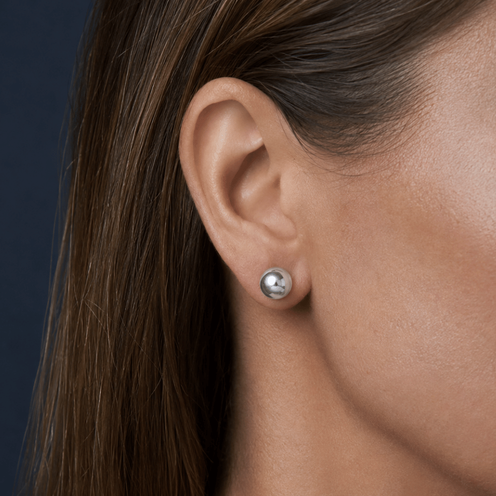 Ball Stud Earrings