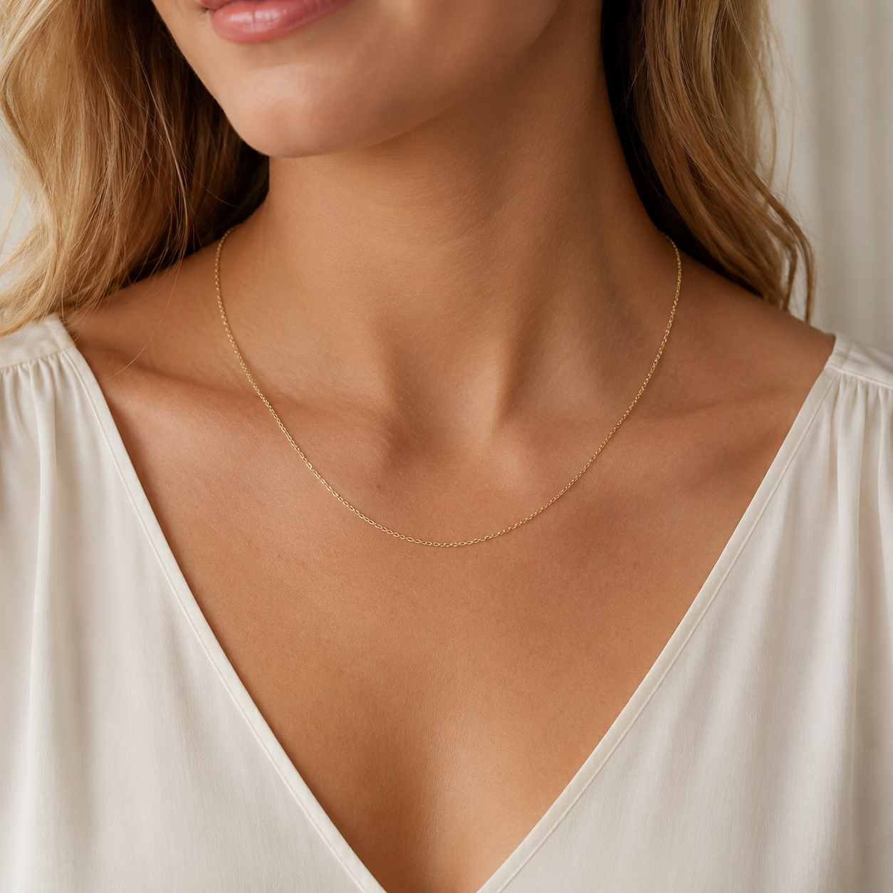 14/20 Gold Filled Cable Chain Necklace - 1.5mm
