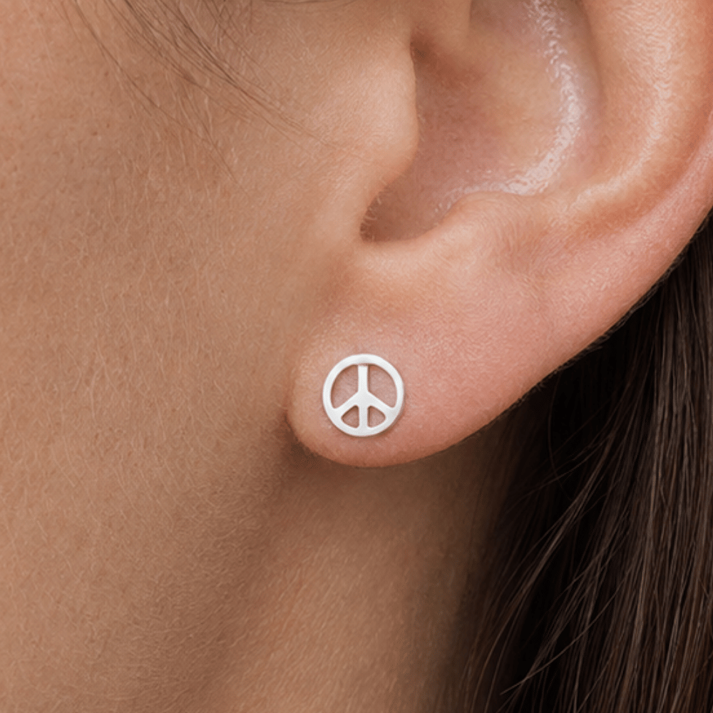 Peace Sign Earrings