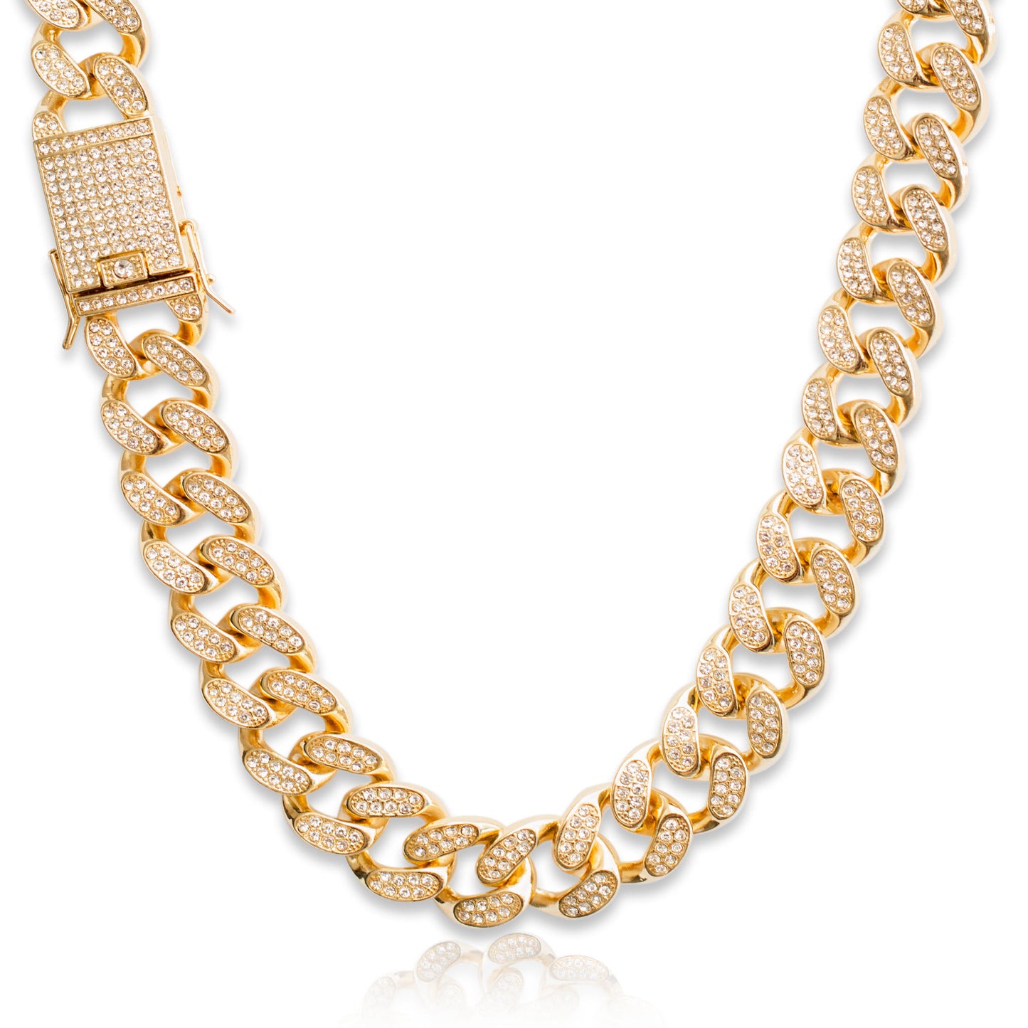 Iced Cuban Curb Chain - 20mm