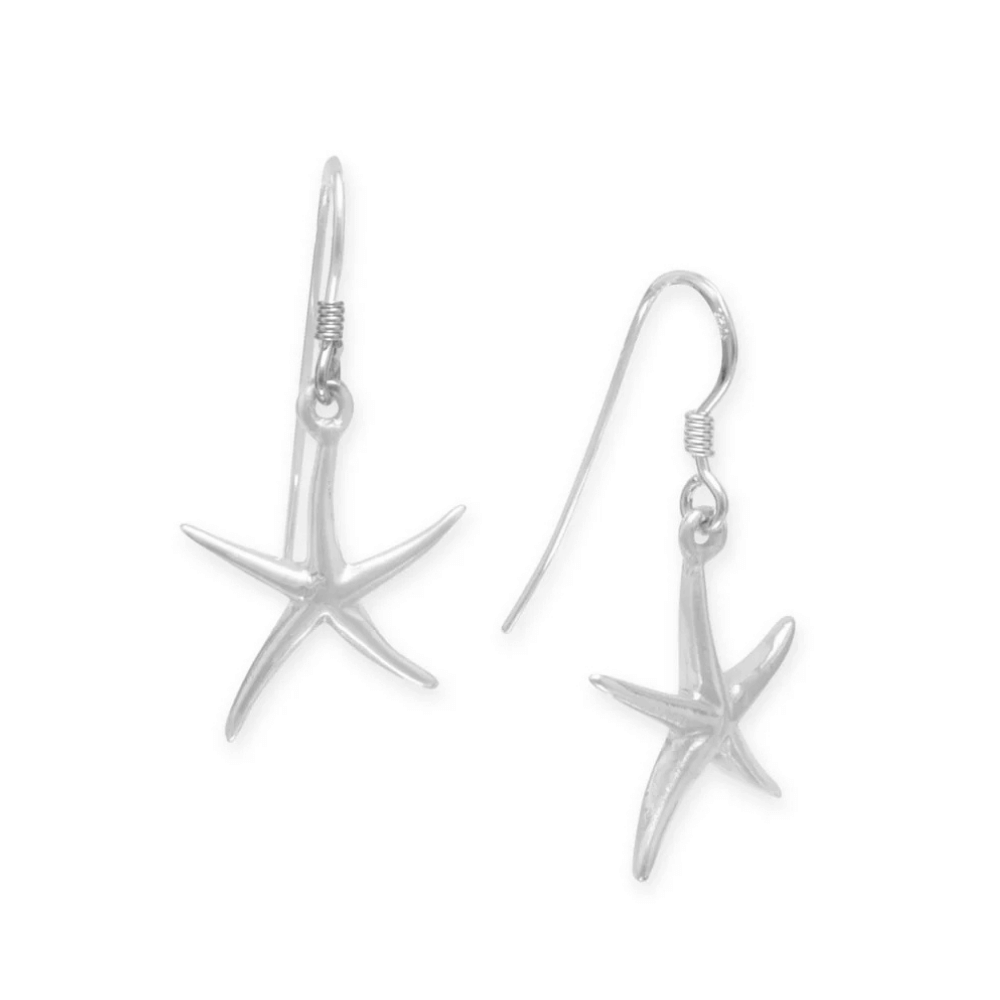 Starfish French Wire Earrings