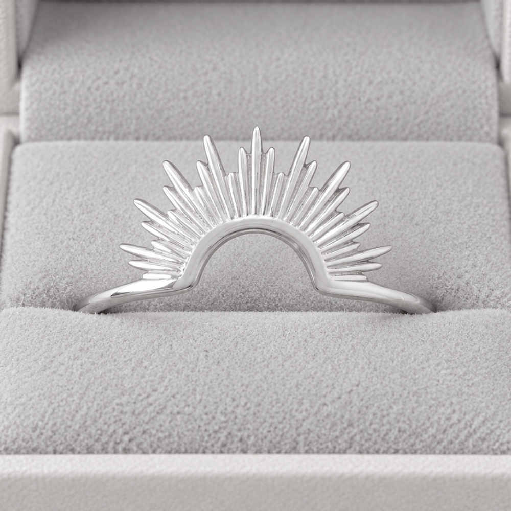 Shiny Sunburst Ring