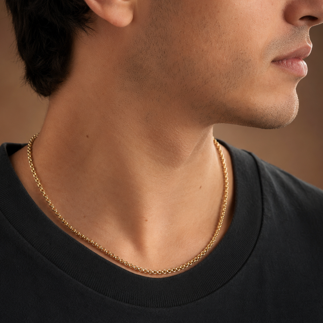 14/20 Gold Filled Rolo Chain Necklace - 2.6mm