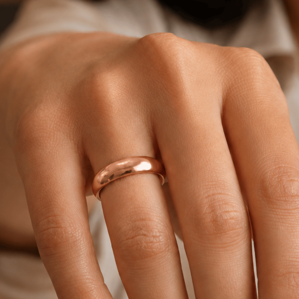 Solid Copper Ring