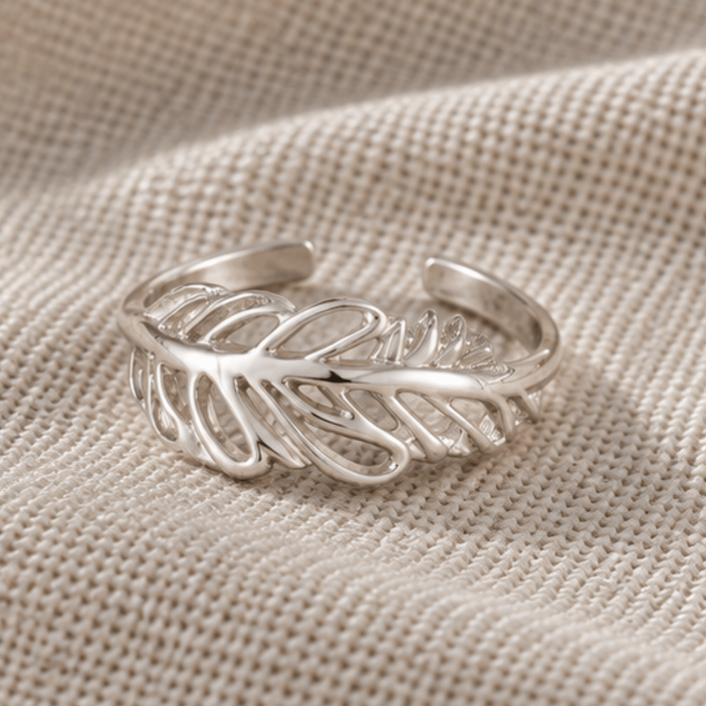Cutout Design Toe Ring