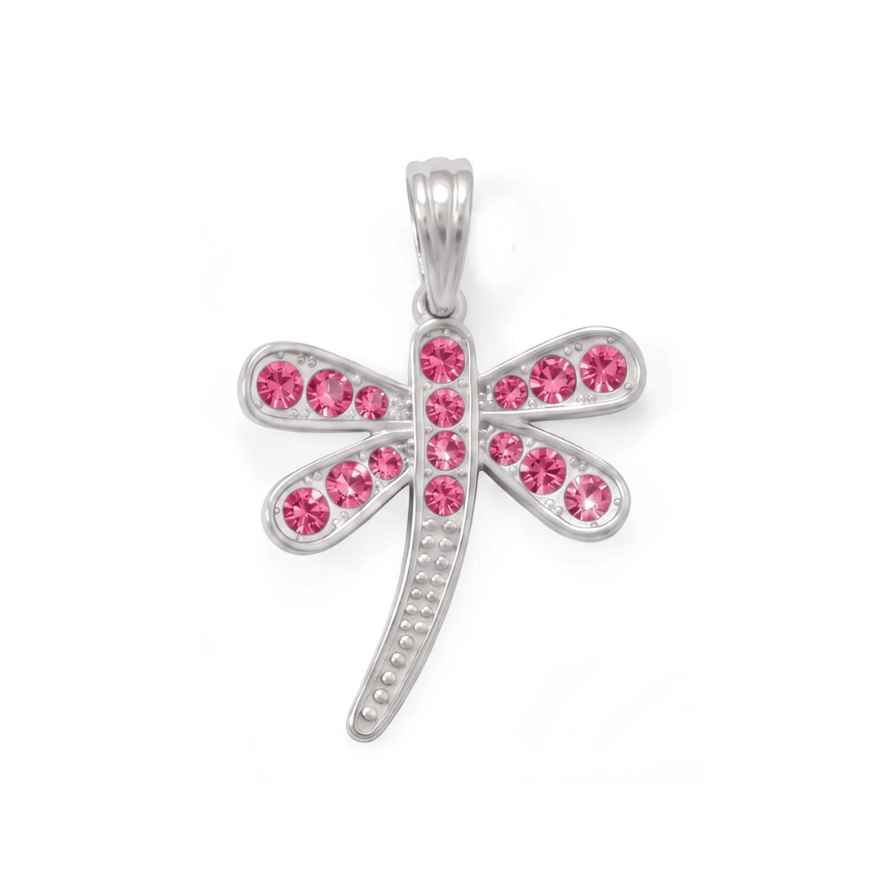 Swarovski Crystal Dragonfly Pendant