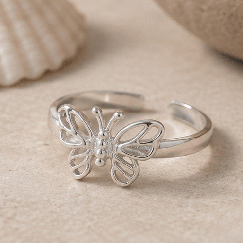 Cutout Design Toe Ring