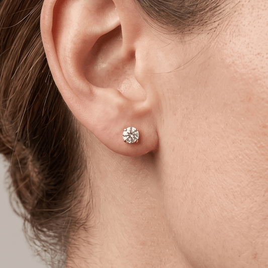 14/20 Gold Filled CZ Stud Earrings