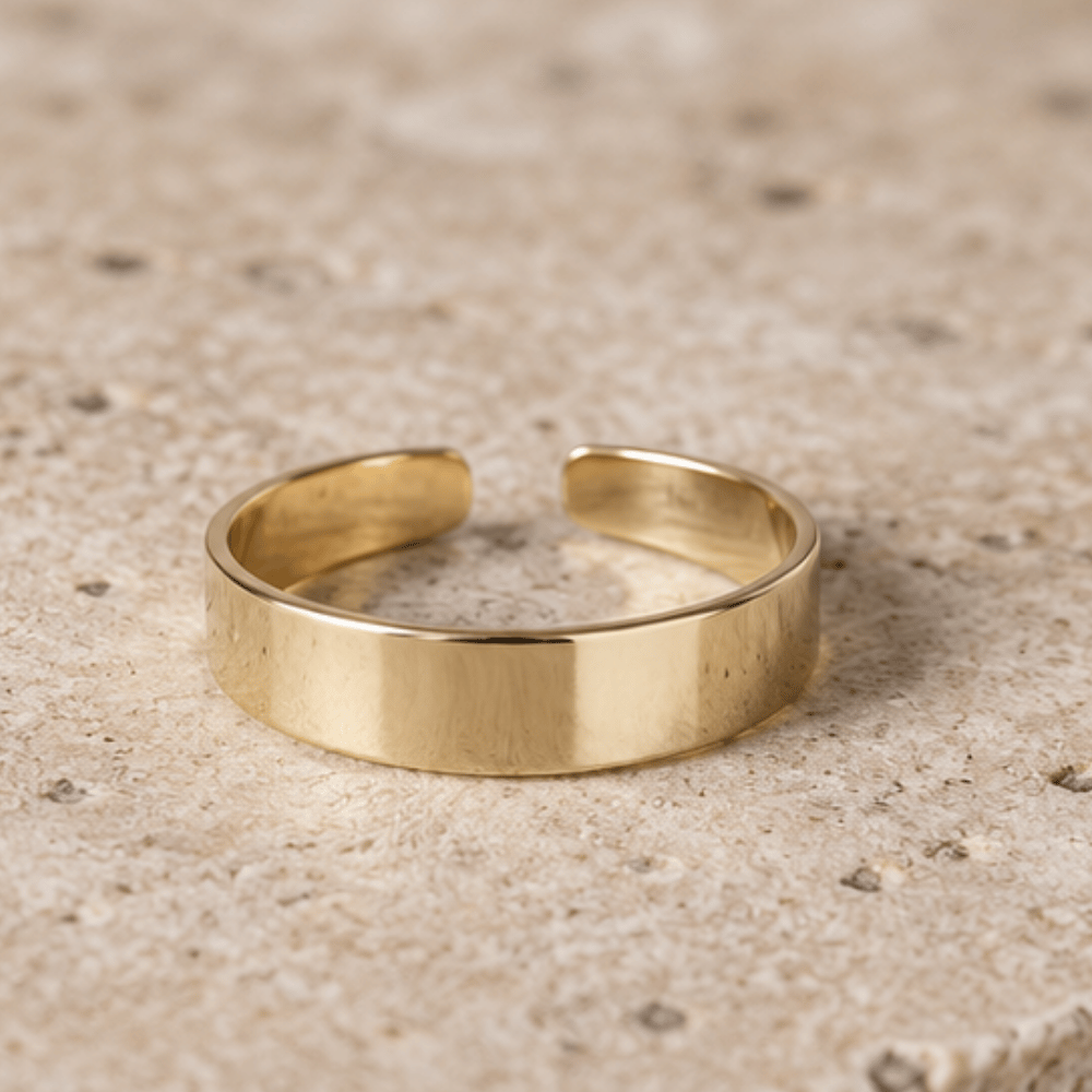 4mm Flat Band Toe Ring