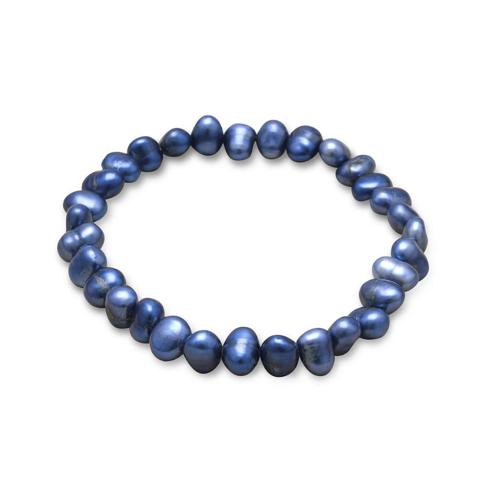 Cultured Freshwater Pearl Stretch Bracelet