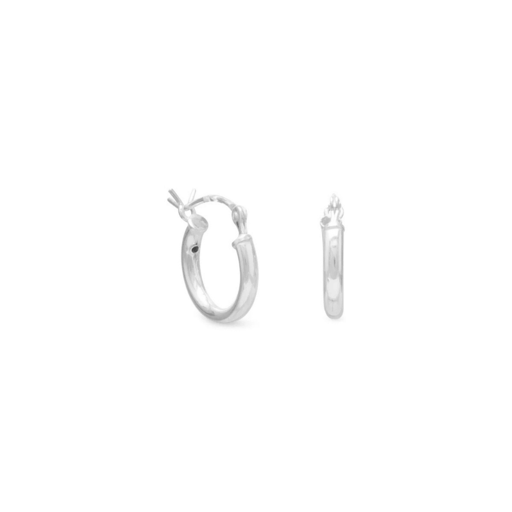 2mm Click Hoop Earrings