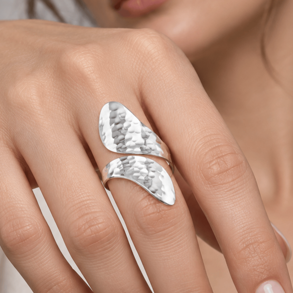 Hammered Spoon Ring