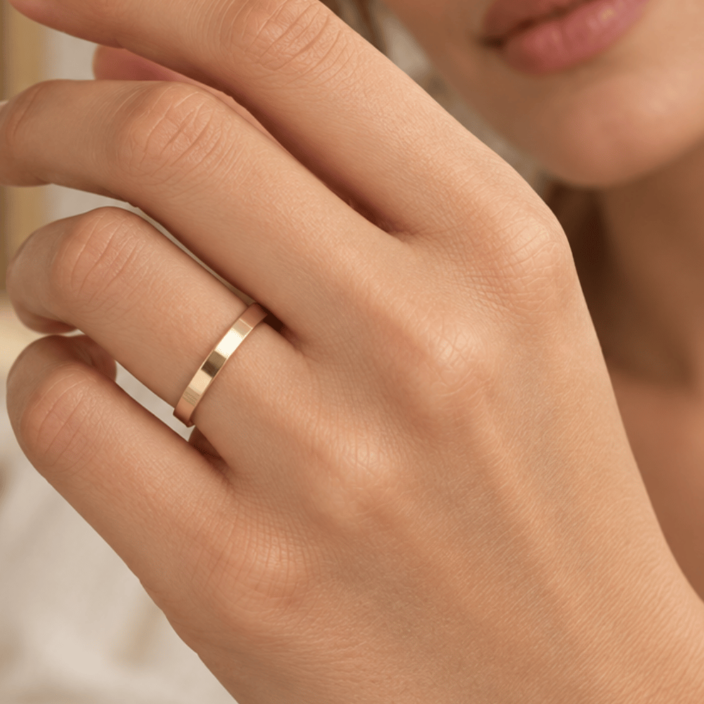 14/20 Gold Filled Flat Band